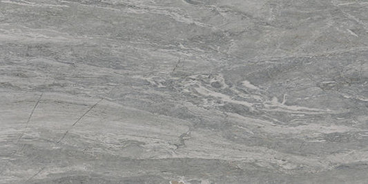 12x24 Perpetuo Light Veining  Natural Marble-Look Matte Smooth Porcelain Tile Silver Gray