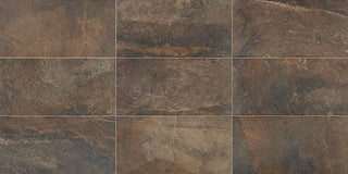 12x24 Slate Attache Natural Stone-Look Matte Smooth Porcelain Tile