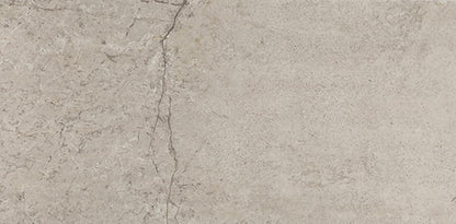 12x24 Stone Theory  Natural Stone-Look Matte Smooth Porcelain Tile Gray