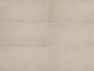 12x24 Volume 1.0 Stepwise Concrete-Look Matte Smooth Porcelain Tile