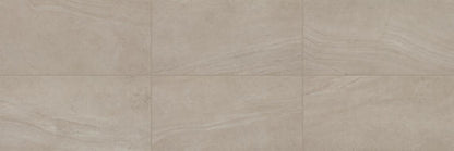 12x24 Wanderwise  Natural Stone-Look Matte Smooth Porcelain Tile Light Beige