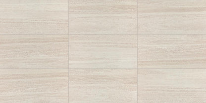 12x24 Avenel  Natural Stone-Look Matte Smooth Porcelain Tile Ivory Beige