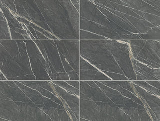 12x24 Foyer Natural Marble-Look Polished Smooth Porcelain Tile