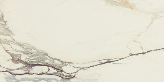 12x24 Panoramic Duet Subway Pattern  Natural Marble-Look Polished Smooth Porcelain Tile Cloud Beige