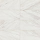 12x24 Artsy Light Veining  Natural Marble-Look Polished Smooth Porcelain Tile Gray White