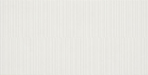 12x24 Rigid Clay Linear Rippled Natural Solid-Color Matte Textured Ceramic Tile Matte White