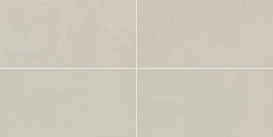 12x24 Subtle Strands  Natural Concrete-Look Matte Smooth Porcelain Tile Dune Beige