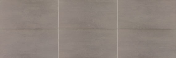 12x24 Synchronic  Natural Concrete-Look Matte Smooth Porcelain Tile Light Gray