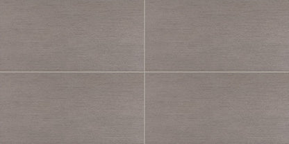 12x24 Synchronic  Natural Concrete-Look Matte Textured Porcelain Tile Light Gray