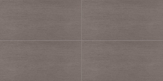 12x24 Synchronic  Natural Concrete-Look Matte Textured Porcelain Tile Dark Gray