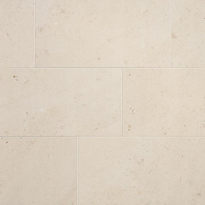12x24 Sand And Stone  Natural Stone-Look Matte Smooth Porcelain Tile Cream