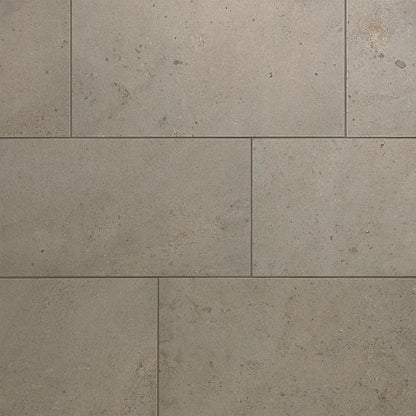 12x24 Sand And Stone  Natural Stone-Look Matte Smooth Porcelain Tile Taupe Brown