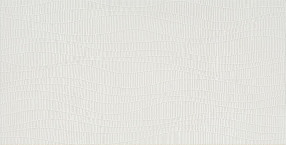 12x24 Rigid Clay Linear  Natural Solid-Color Matte Wavy Ceramic Tile Matte White