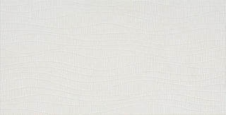 Matte White - 12x24 Rigid Clay Linear Natural Solid-Color Matte Wavy Ceramic Tile