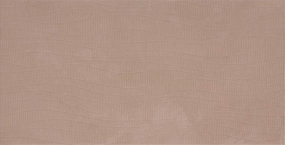 12x24 Rigid Clay Linear  Natural Solid-Color Matte Wavy Ceramic Tile Soft Taupe