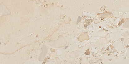12x24 Sand And Stone Fragment Shard  Natural Stone-Look Matte Smooth Porcelain Tile Cream