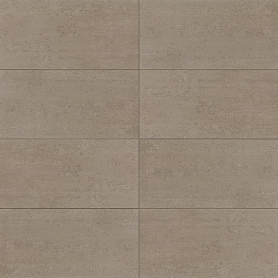 12x24 Theoretical Evolved  Natural Concrete-Look Matte Textured Porcelain Tile Brown