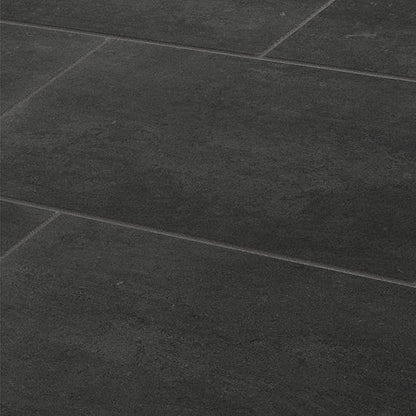 12x24 Theoretical Evolved  Natural Concrete-Look Matte Textured Porcelain Tile Black