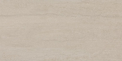 12x24 Haddonstone  Natural Stone-Look Matte 3D-Geometric Ribbed Porcelain Tile Dawn Beige