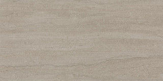 Atlas Taupe - 12x24 Haddonstone Natural Stone-Look Matte 3D-Geometric Ribbed Porcelain Tile