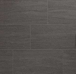 12x24 Haddonstone Natural Stone-Look Matte 3D-Geometric Ribbed Porcelain Tile