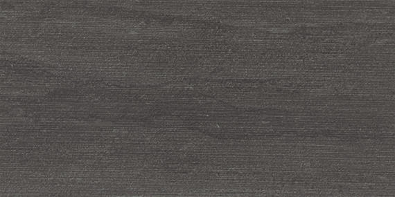 12x24 Haddonstone  Natural Stone-Look Matte 3D-Geometric Ribbed Porcelain Tile Velvet Black