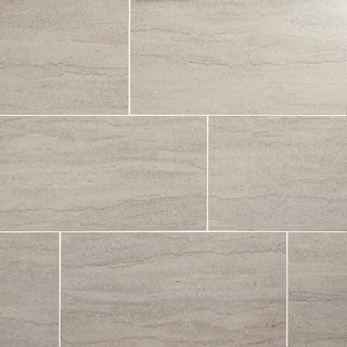 12x24 Haddonstone Natural Stone-Look Polished Smooth Porcelain Tile
