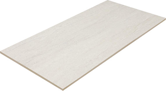 12x24 Haddonstone Medium Veining  Stepwise Stone-Look Matte Smooth Porcelain Tile Peony Beige