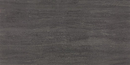 12x24 Haddonstone Medium Veining  Stepwise Stone-Look Matte Smooth Porcelain Tile Velvet Black