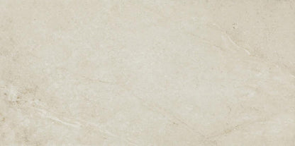 12x24 Scripter  Stepwise Stone-Look Matte Smooth Porcelain Tile Beige Cream