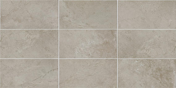 12x24 Scripter  Stepwise Stone-Look Matte Smooth Porcelain Tile Warm Taupe