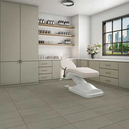 12x24 Theoretical Evolved  Natural Concrete-Look Matte Smooth Porcelain Tile Light Gray
