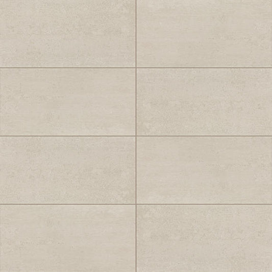 12x24 Theoretical Evolved  Natural Concrete-Look Matte Smooth Porcelain Tile Charcoal Gray