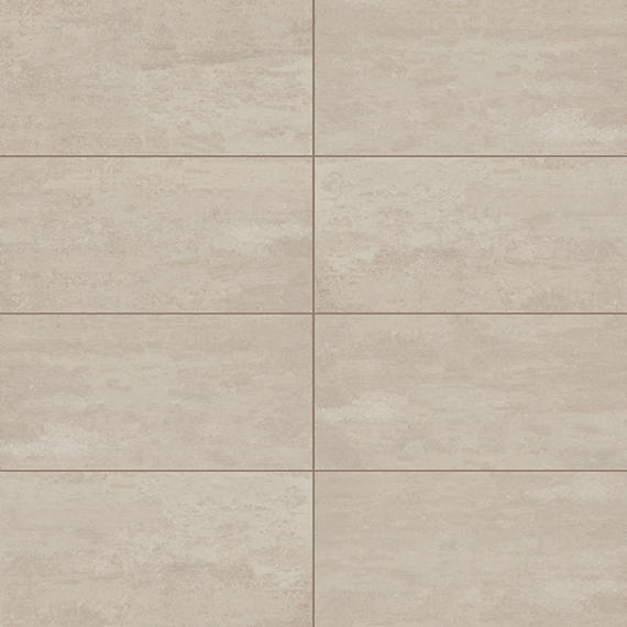 12x24 Theoretical Evolved  Natural Concrete-Look Matte Smooth Porcelain Tile Cement Gray