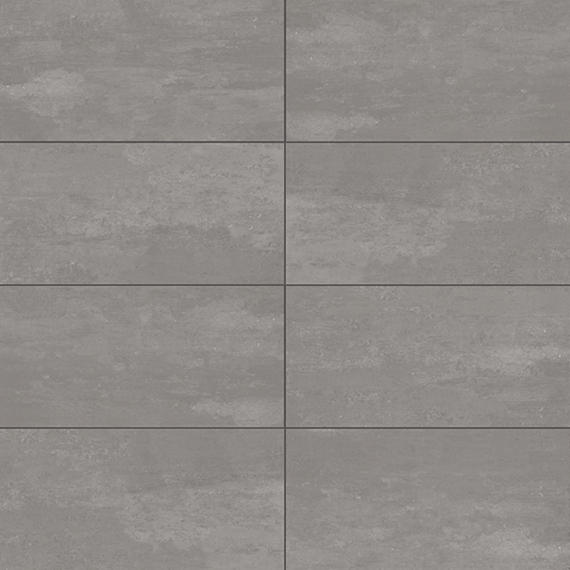 12x24 Theoretical Evolved  Natural Concrete-Look Matte Smooth Porcelain Tile Slate Gray
