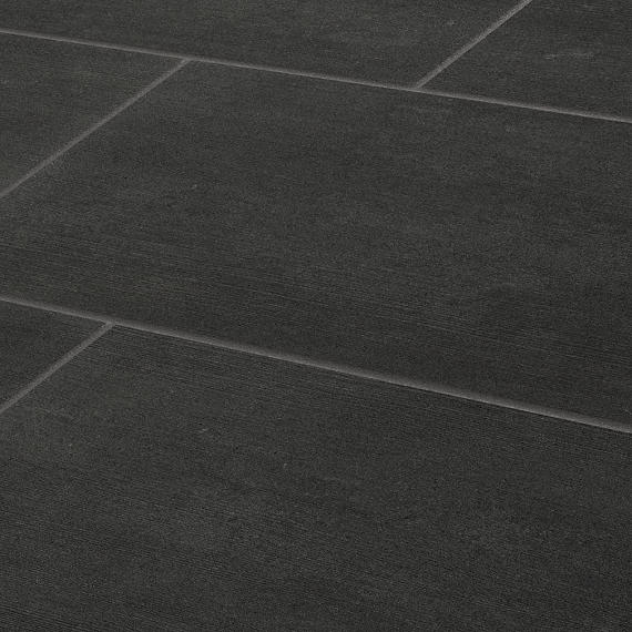 12x24 Theoretical Evolved  Natural Concrete-Look Matte Smooth Porcelain Tile Black