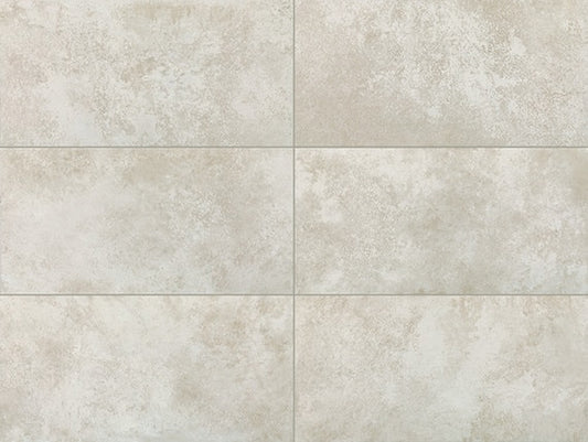 15x30 Urban Essence  Natural Concrete-Look Matte Smooth Porcelain Tile Soft Beige
