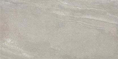 15x30 Platinum  Natural Concrete-Look Matte Smooth Porcelain Tile Light Gray