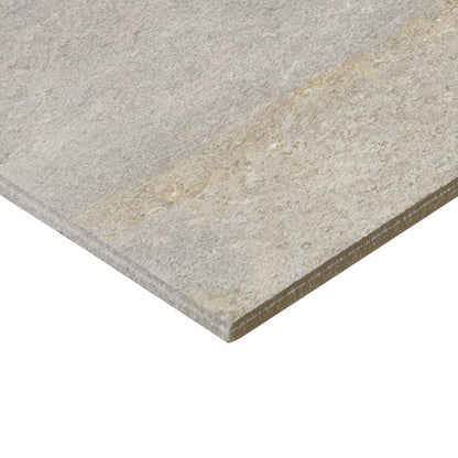 15x30 Platinum  Natural Concrete-Look Matte Smooth Porcelain Tile Light Gray