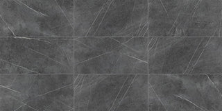 Dark Gray - 15x30 Platinum Natural Concrete-Look Matte Smooth Porcelain Tile