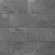 15x30 Constant  Natural Stone-Look Matte Gritty Porcelain Tile Charcoal Gray