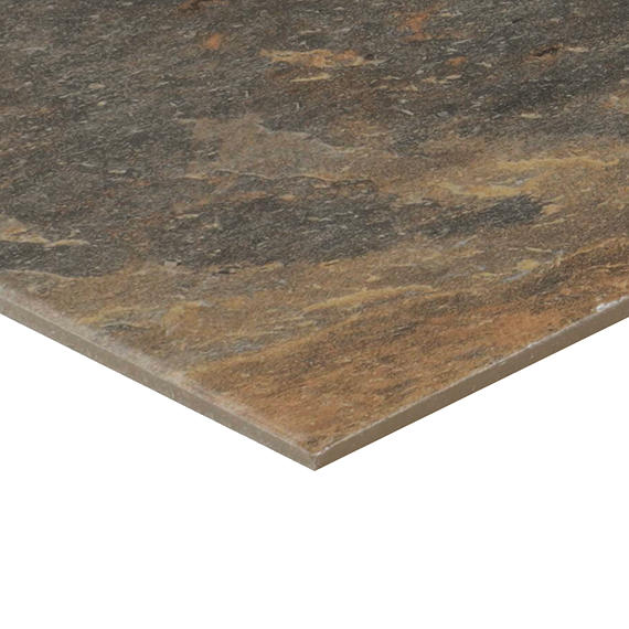 15x30 Constant  Natural Stone-Look Matte Gritty Porcelain Tile Deep Brown