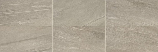 15x30 Montesano  Natural Stone-Look Matte Textured Porcelain Tile Light Brown