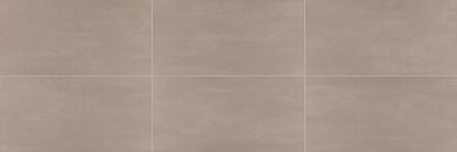 18x36 Synchronic  Natural Concrete-Look Matte Smooth Porcelain Tile Warm Taupe