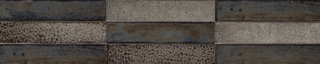 2x10 Empyrean Random Pattern Mixed-Color Glossy Smooth Ceramic Tile