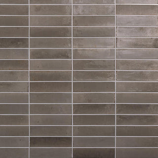 2x10 Remedy Handcrafted Solid-Color Glossy Smooth Porcelain Tile