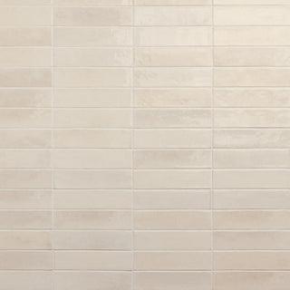 2x10 Remedy Handcrafted Solid-Color Glossy Smooth Porcelain Tile