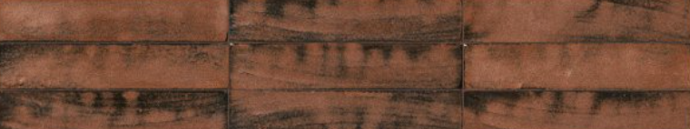 2x10 Empyrean Rustic   Mixed-Color Matte Smooth Ceramic Tile Warm Bronze