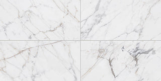 24x48 Marble Attache Lavish Natural Marble-Look Polished Smooth Porcelain Tile