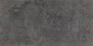 Velvet Black - 24x48 Haddonstone Light Veining Stepwise Stone-Look Matte Smooth Porcelain Tile